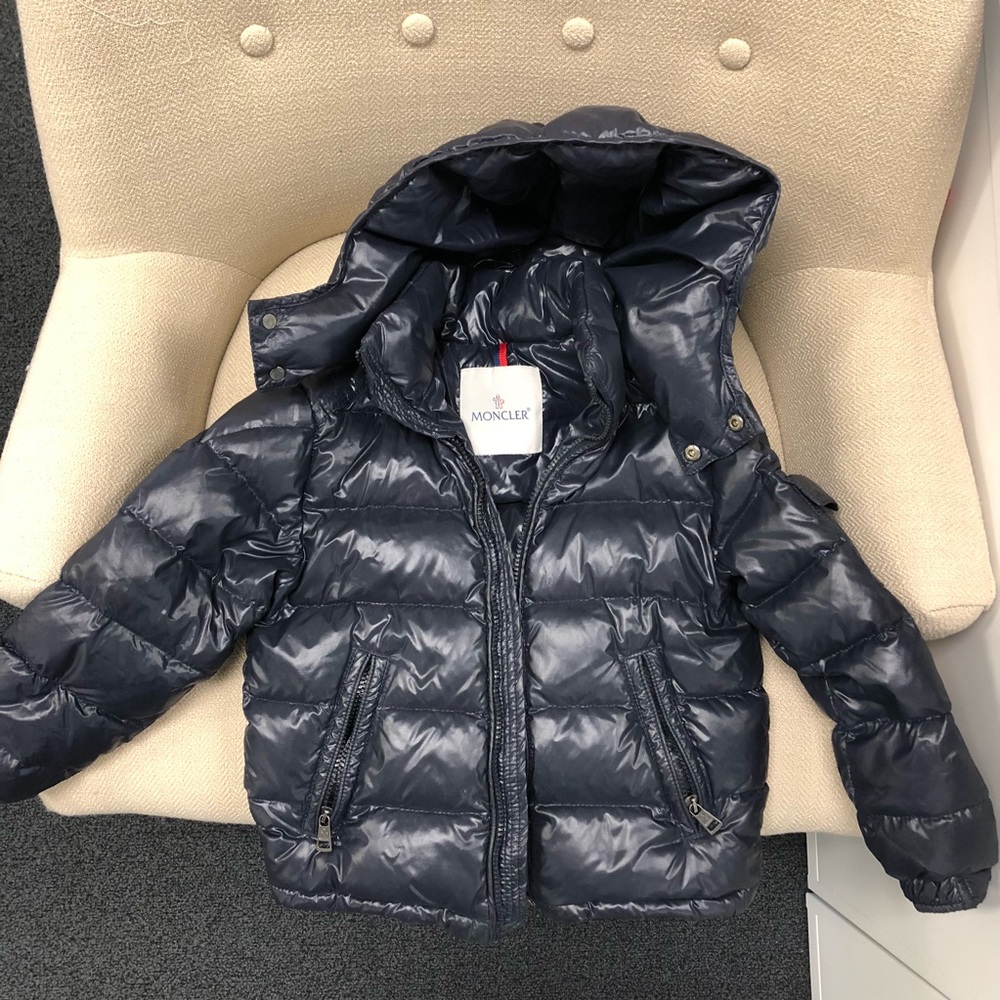 Authentic Navy Moncler Jacket
